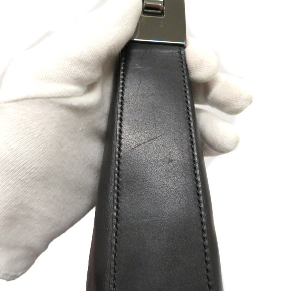 Gucci One Shoulder Bag Leather Black - Picture 8 of 9